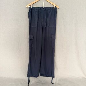 Thread & Supply | Tencel Cargo Pants | Blue-Grey